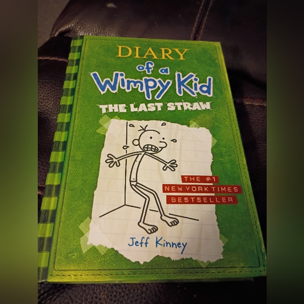 Diary Of A Wimpy Kid, "The Last Straw", NWT, 217 Pages